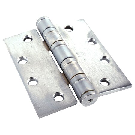 Hager Full Mortise Butt Hinge, 4-1/2" x 4-1/2", US32D, NRP, Heavy, WMS BB1199N 4-1/2X4-1/2 US32D